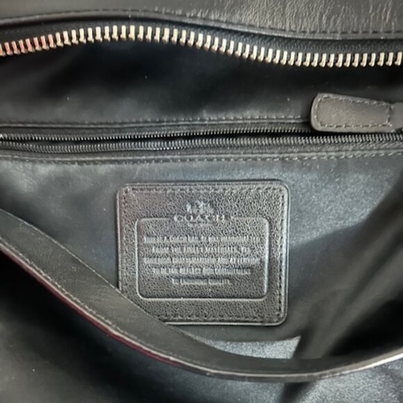 Coach F29881 Black Smooth Leather Charlie Hobo bag - Picture 9 of 11